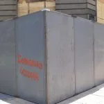 Renta Venta Fabricación para eventos valla de barricada tapeal