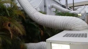 Renta de Aire acondicionado para Pabellones Carpas y Domos