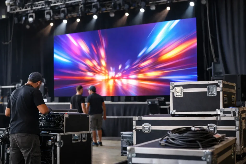 Cuánto cuesta rentar pantalla LED para un evento