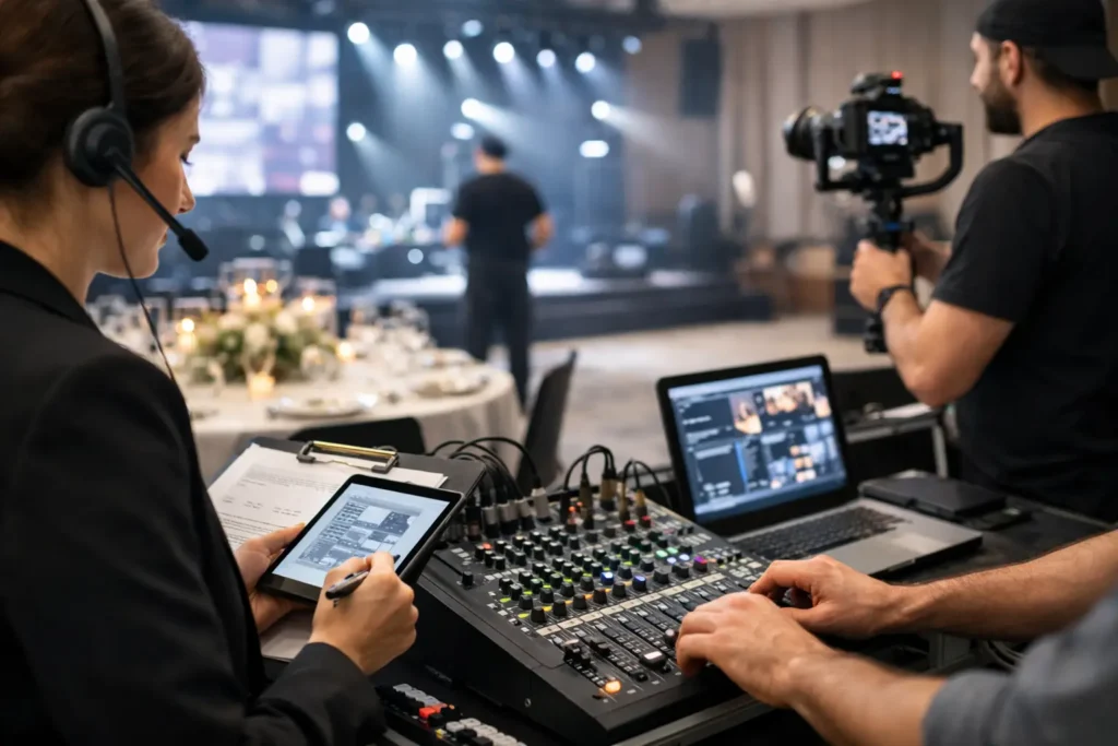 Qué incluye una producción integral de eventos