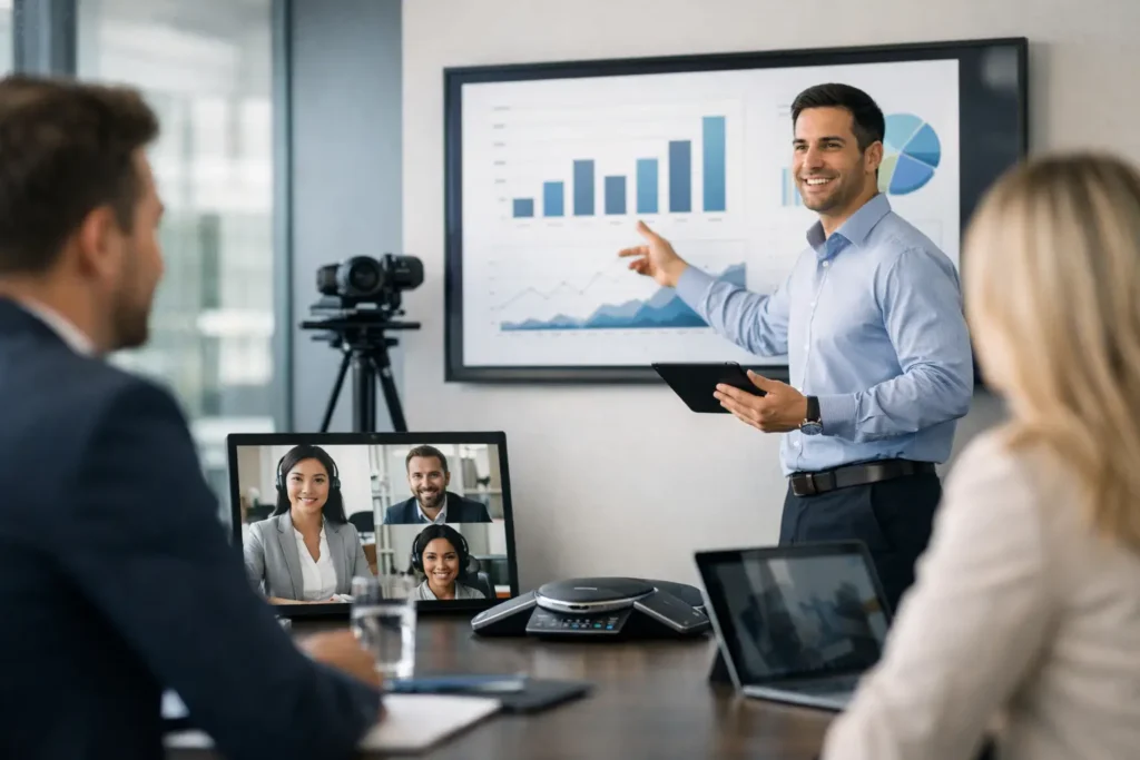 Soluciones audiovisuales empresariales que sí responden