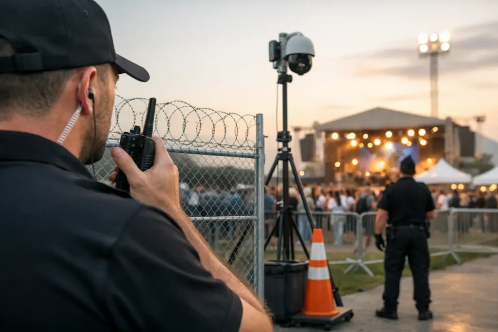 Guía de seguridad perimetral para eventos