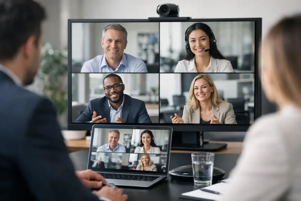 Guía de videoconferencias empresariales sin fallos